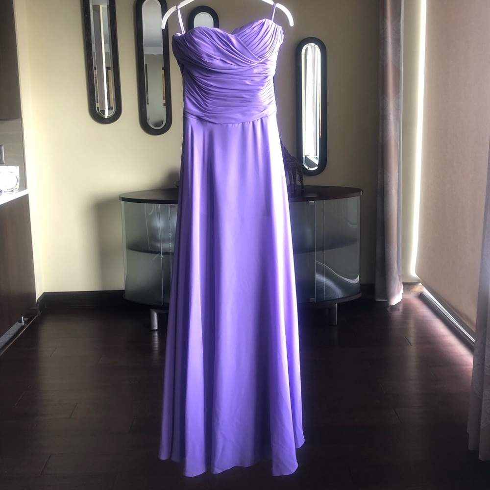 Purple Maxi Dress (High Quality! Worn Once!)